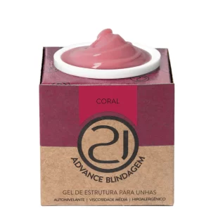 Gel Ecoline Advance Blindagem Coral Nails 21 30ml/32g