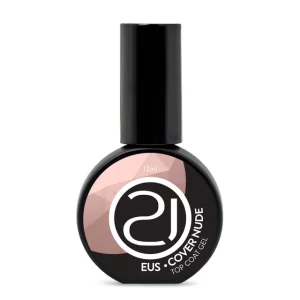 EUS Top Coat Cover Nude Nails 21 12ML