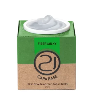 Gel Capa Base ONEFix Ecoline Fiber Milk Nails 21 28G