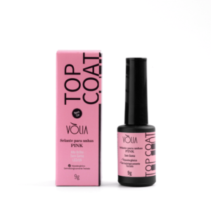 Top Coat Vòlia – Pink Frasco 9g